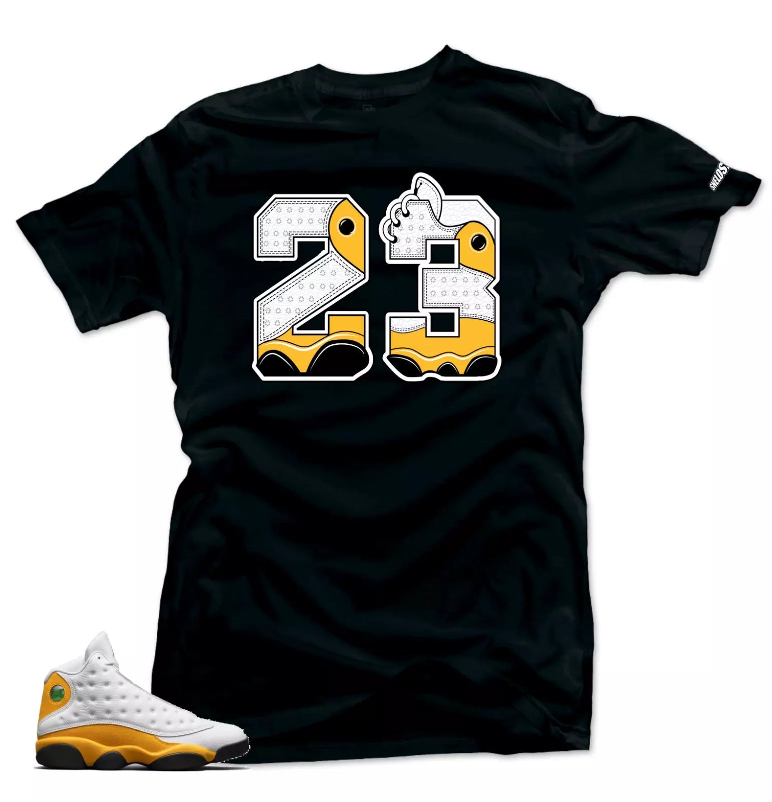Shirt To Match Jordan 13 Del Sol -THE 23 Sneaker Tees T-Shirt, Sneaker Match Tee