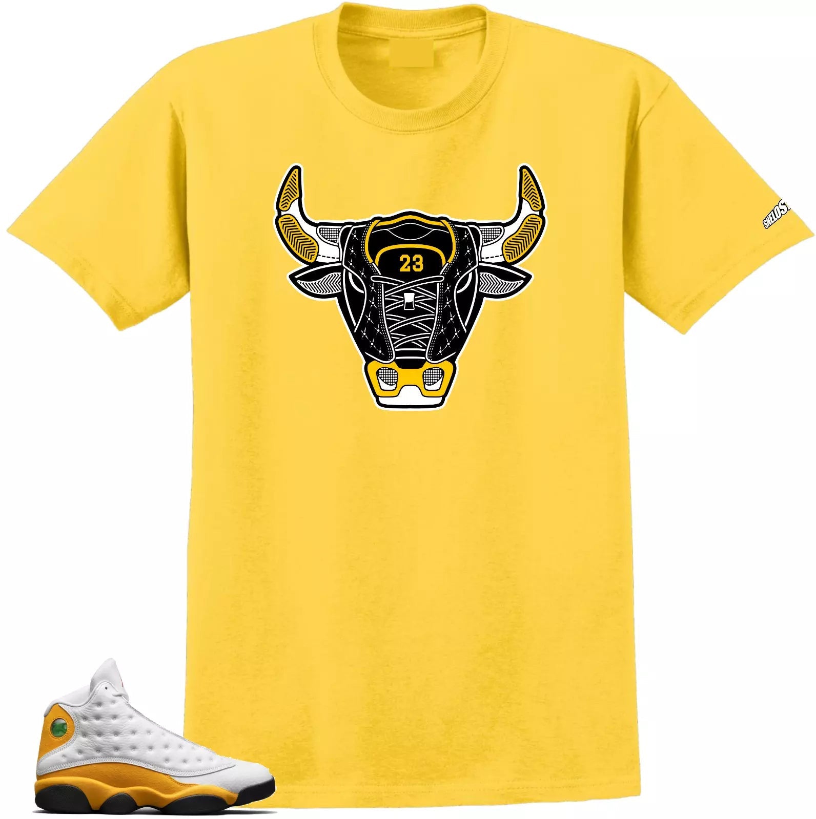 Shirt To Match Jordan 13 Del Sol -Bull 13 Sneaker Tees T-Shirt, Sneaker Match Tee
