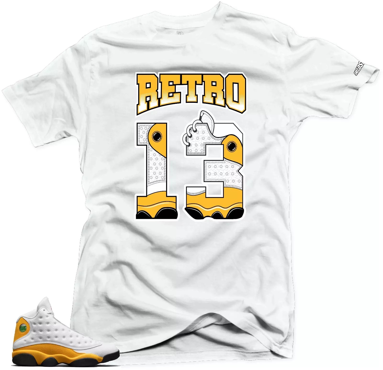 Shirt To Match Jordan 13 Del Sol -Retro 13 Sneaker Tees T-Shirt, Sneaker Match Tee