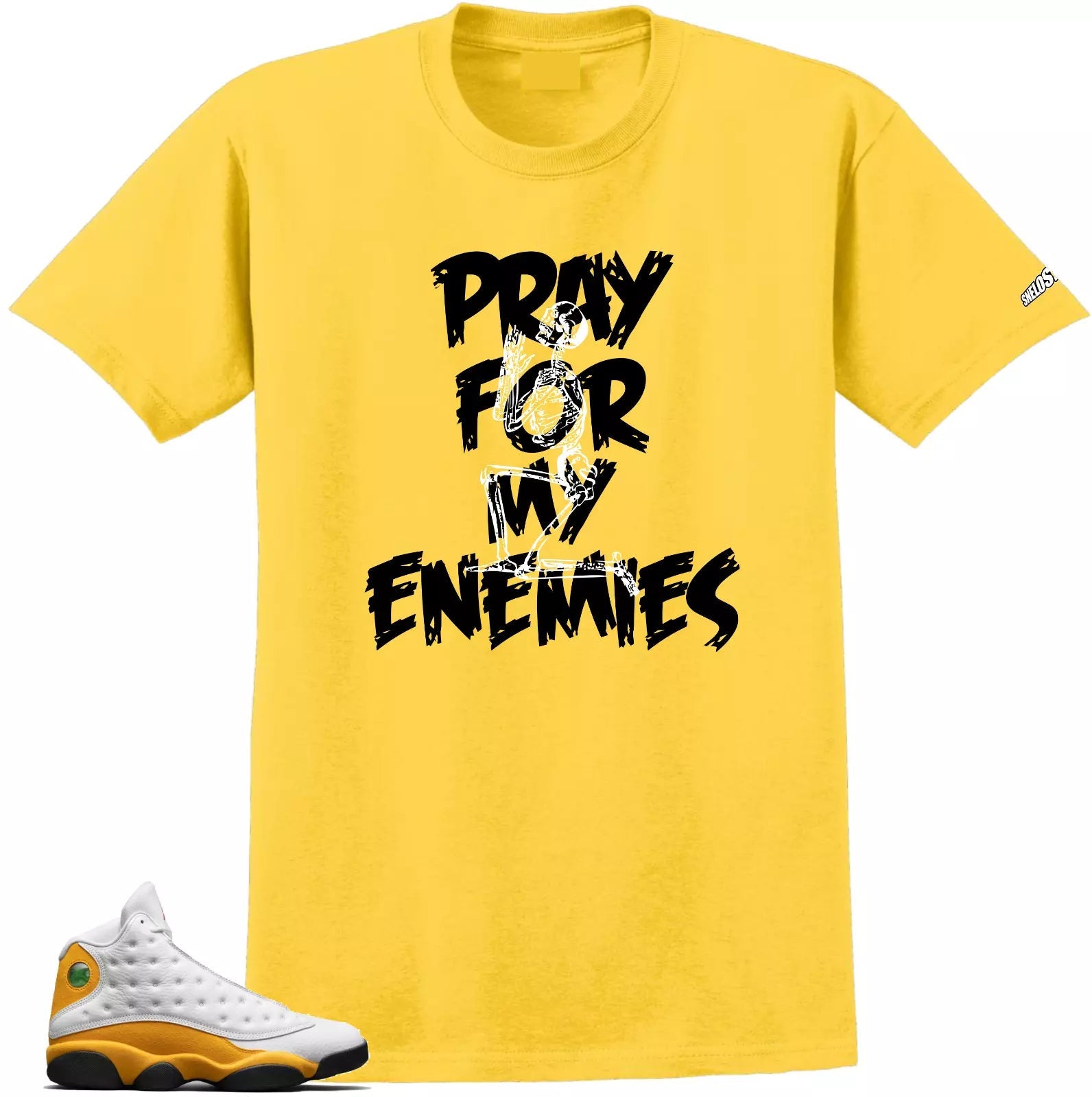 Shirt To Match Jordan 13 Del Sol -Enemies 13 Sneaker Tees T-Shirt, Sneaker Match Tee