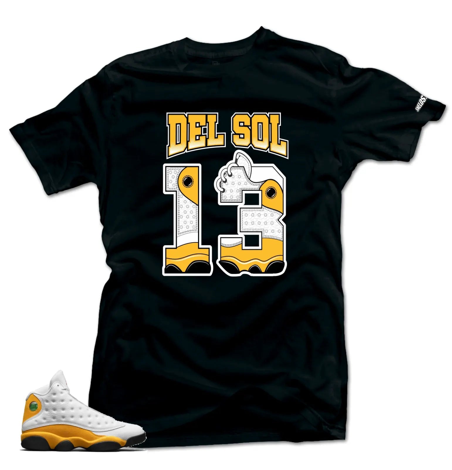 Shirt To Match Jordan 13 Del Sol -Del Sol 13 Sneaker Tees T-Shirt, Sneaker Match Tee