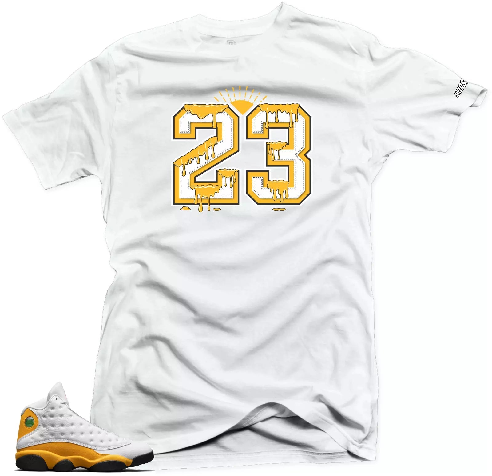 Shirt To Match Jordan 13 Del Sol -Dripping 23 Sneaker Tees T-Shirt, Sneaker Match Tee