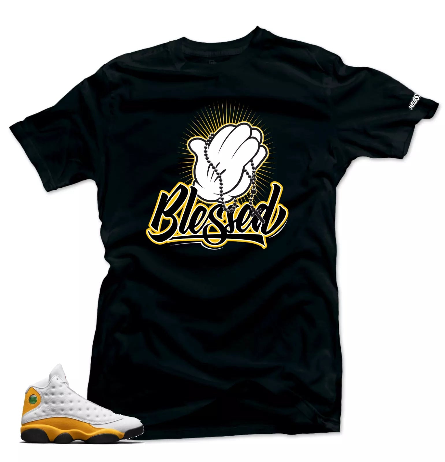 Shirt To Match Jordan 13 Del Sol -Blessed 13 Sneaker Tees T-Shirt, Sneaker Match Tee