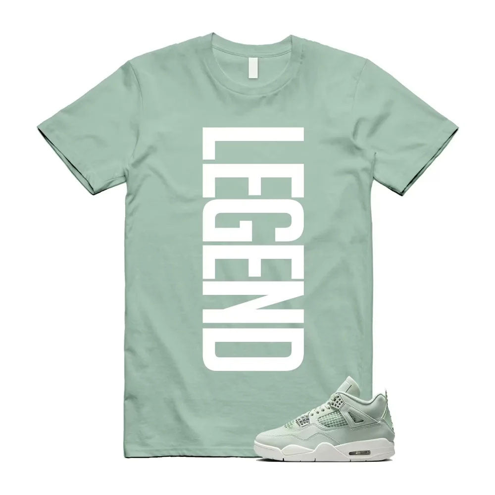 Air Jordan 4 Seafoam Legend Shirt to Match HV0823-003 Match Sneaker Tee