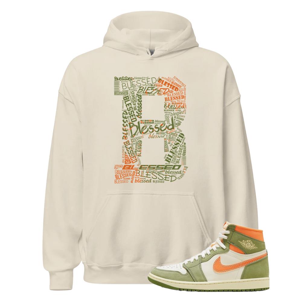 Air Jordan 1 High OG Craft Celadon Shirt to Match 2D-Tshirts-27217 Hoodie FB9934-300 Match Sneaker Tee