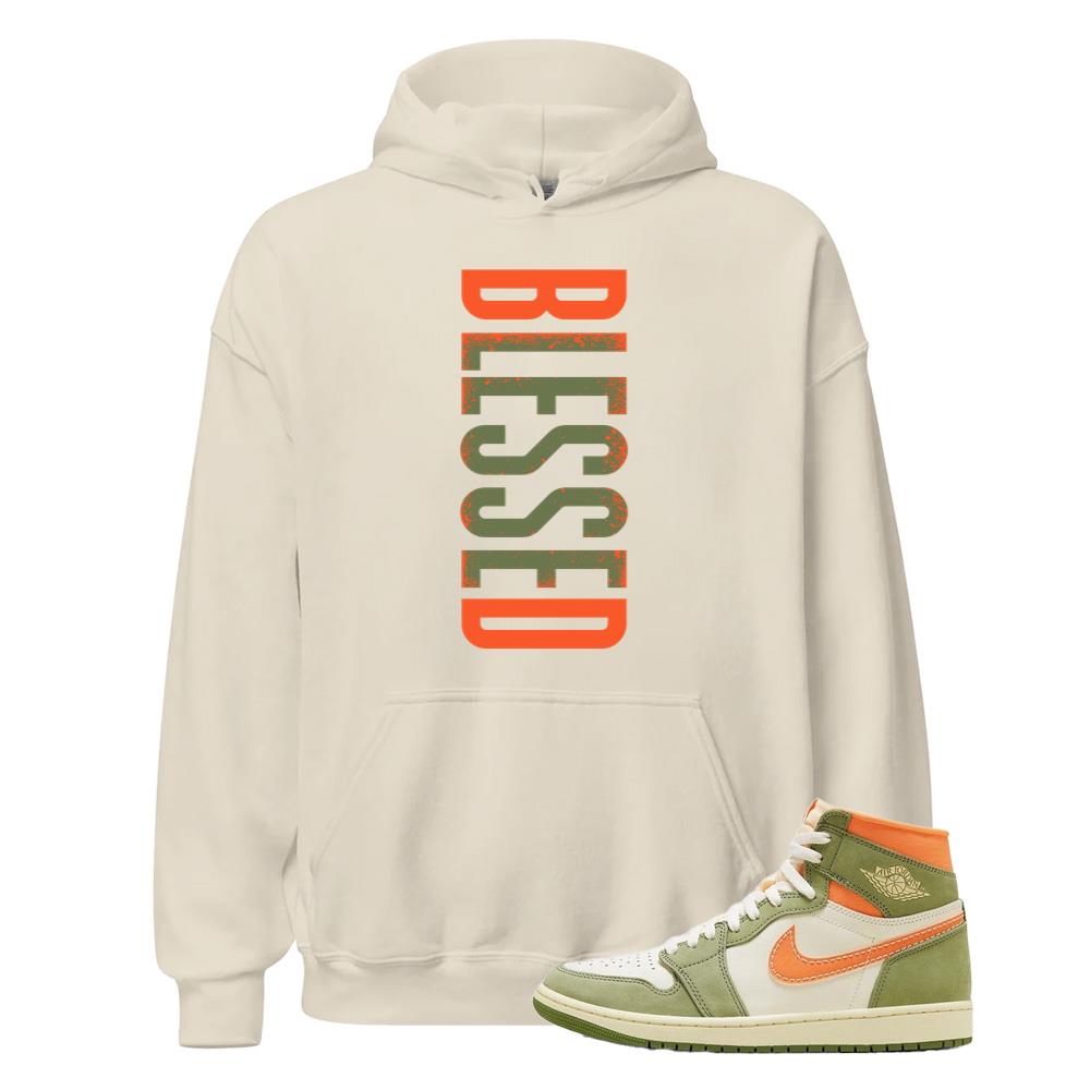 Air Jordan 1 High OG Craft Celadon Shirt to Match 2D-Tshirts-3042 Hoodie FB9934-300 Match Sneaker Tee