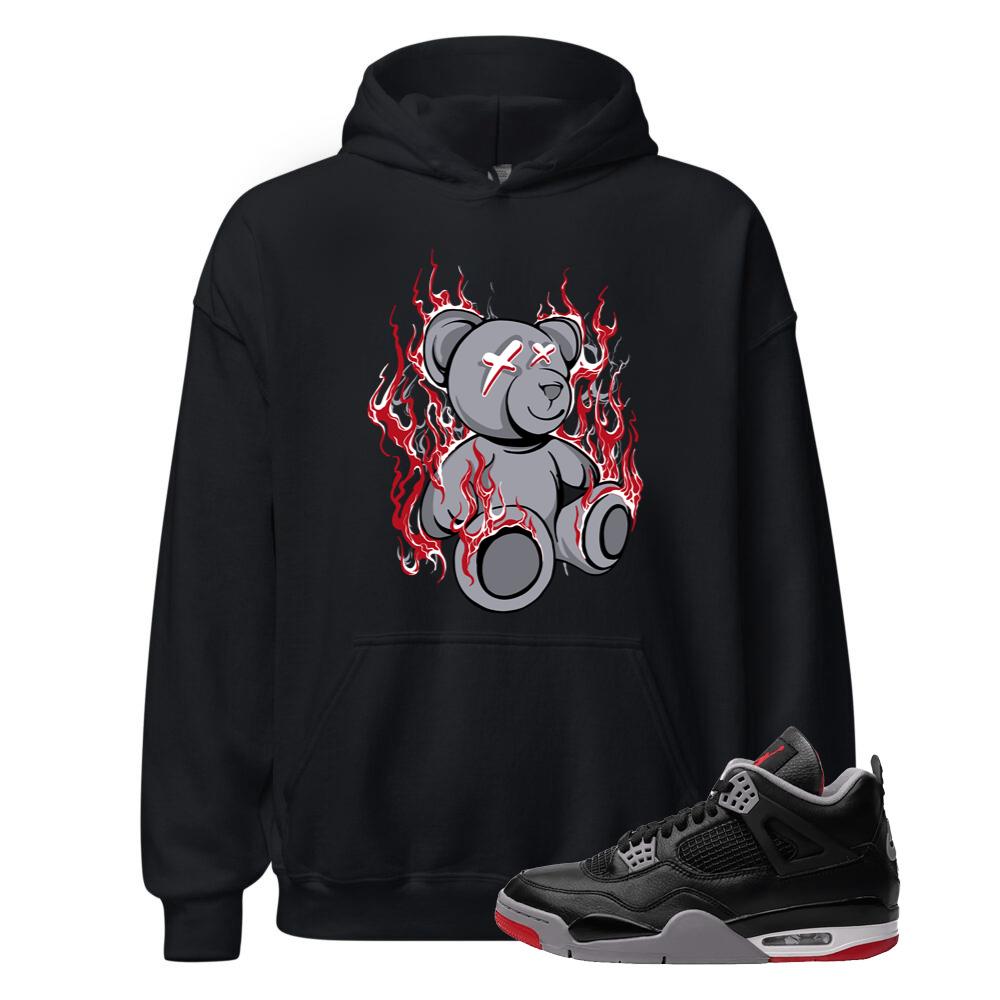 Air Jordan 4 BRED Reimagined Shirt to Match 2D-Tshirts-37723 Hoodie FV5029-006 Match Sneaker Tee