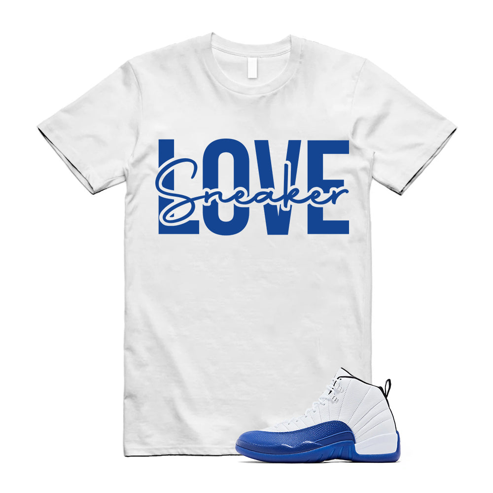 Air Jordan 12 Retro Blueberry Shirt To Match Sneaker Love T-Shirt, CT8013-140 Match Sneaker Tee