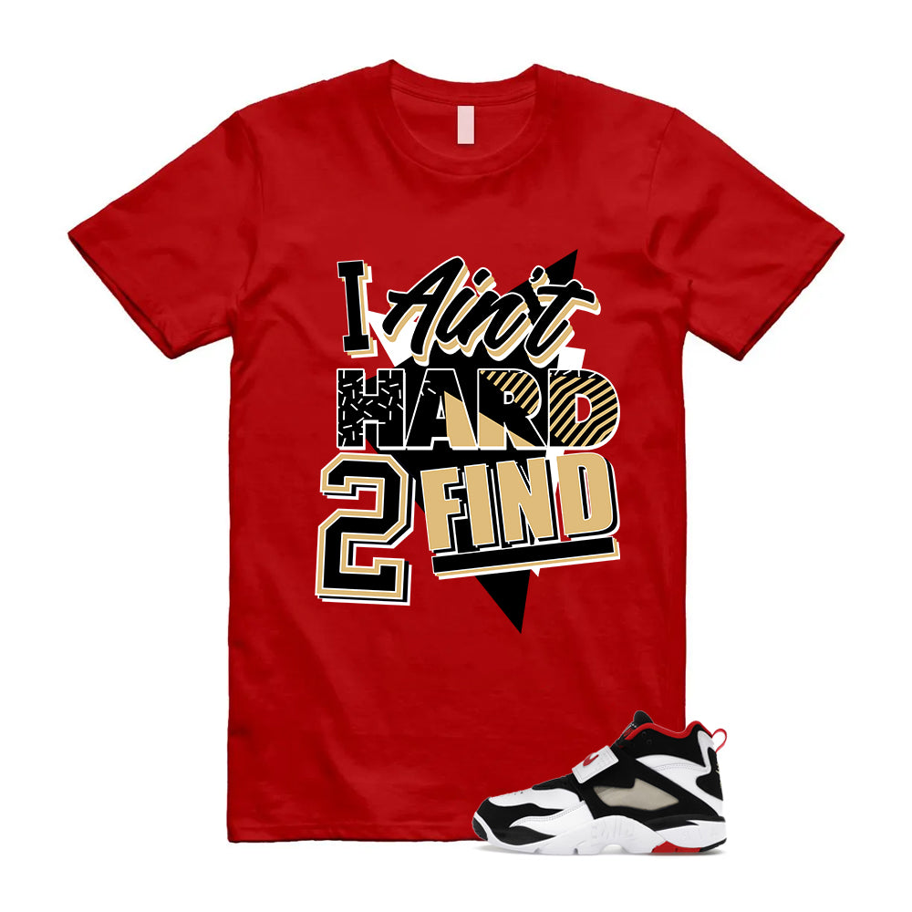 Air Diamond Turf OG Shirt To Match Rare Find Sneaker Red T-Shirt, OG FZ8224-100 Match Sneaker Tee