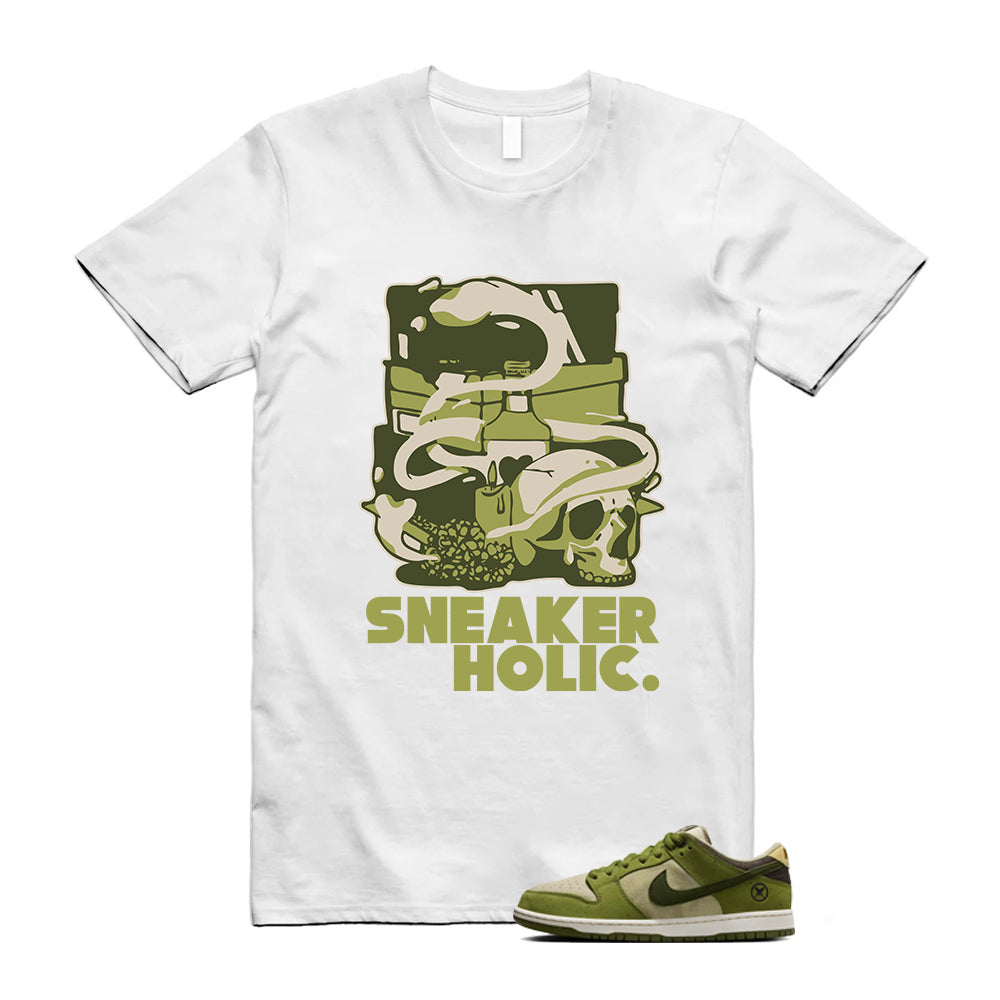 SB Dunk Low Yuto Matcha Shirt To Match Sneaker Holic T-Shirt, HF8022-300 Match Sneaker Tee