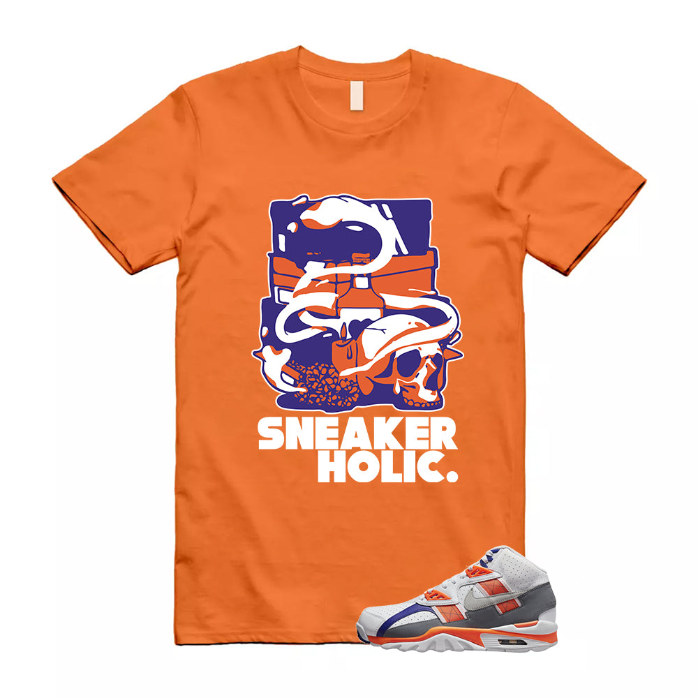 Air Trainer SC High Shirt To Match Sneaker Holic Orange T-Shirt, DV2212-100 Match Sneaker Tee