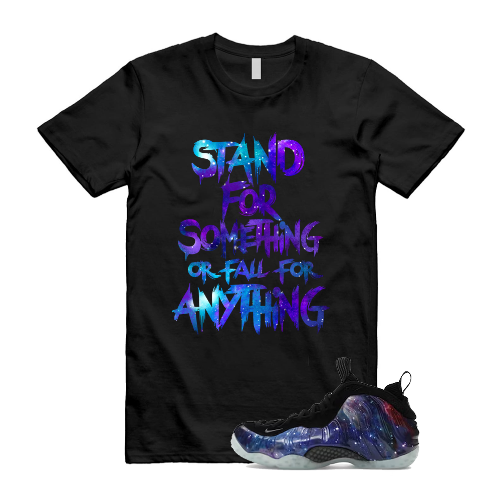 Galaxy Foamposite One Shirt to Match STAND, FQ4303-400, Match Sneaker Tee
