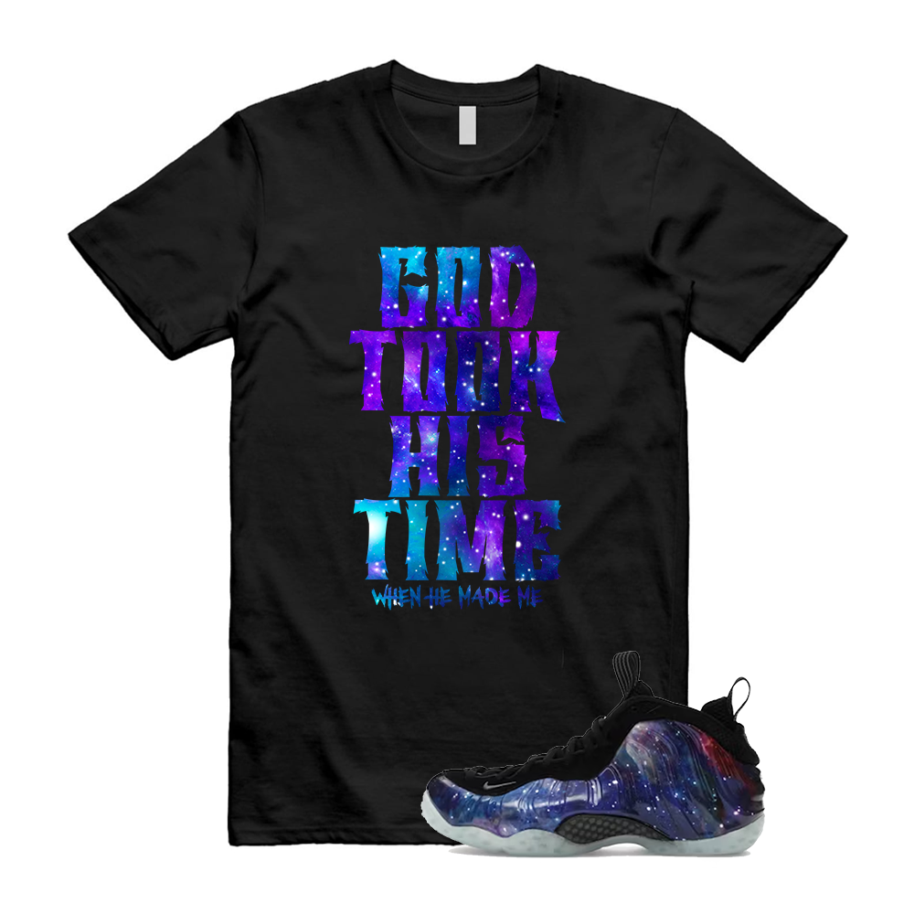 Galaxy Foamposite One Shirt to Match God, FQ4303-400, Match Sneaker Tee