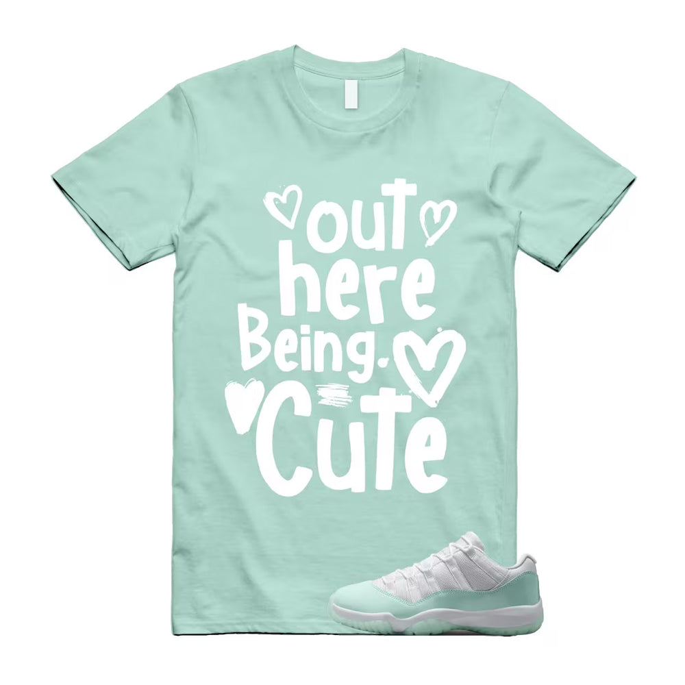 11 Igloo White Mint Green Shirt Match C2 T-Shirt, Sneaker Match Tee