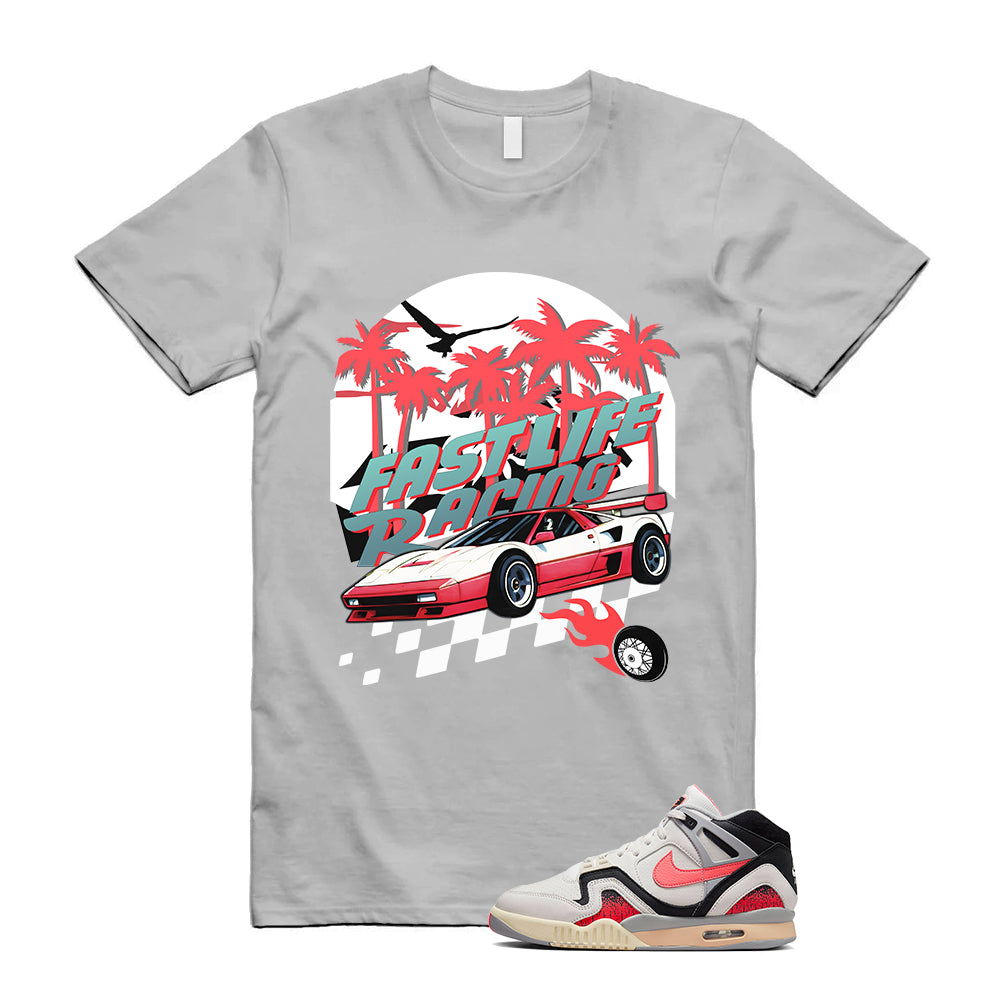 Fast Life Tracing Shirt To Match Nike Air Tech Challenge II Racer Pink Shirt, FZ9033-001 Sneaker Match Tees T-Shirt, Sneaker Match Tee