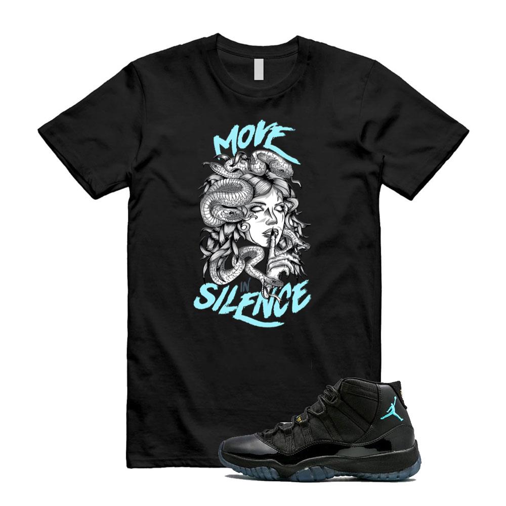 Air Jordan 11 Retro Gamma Blue Shirt to Match Move In Silence 378037-006 Match Sneaker Tee