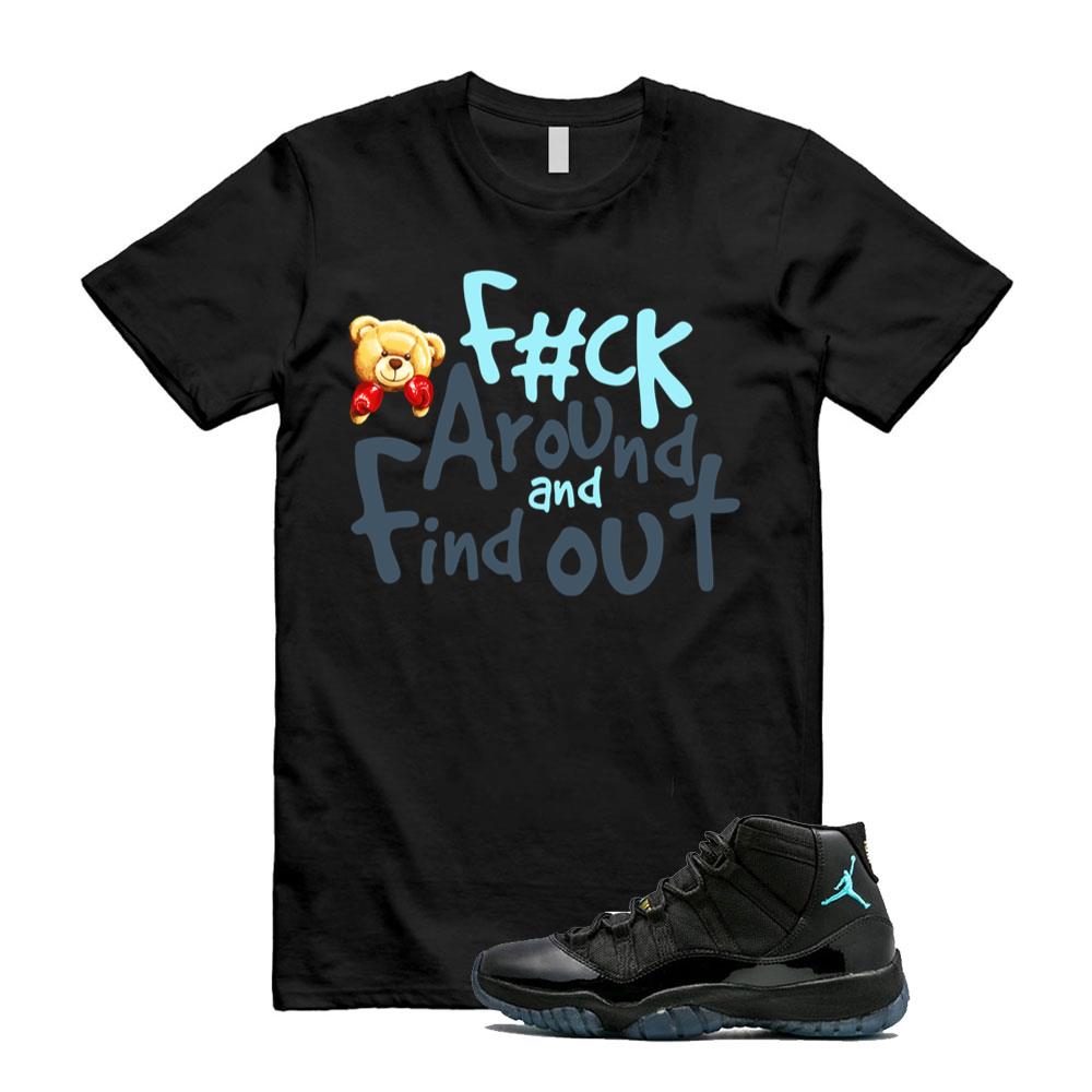 Air Jordan 11 Retro Gamma Blue Shirt to Match F Around and Find Out 378037-006 Match Sneaker Tee