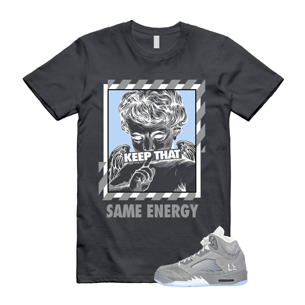 Air Jordan 5 Wolf Grey 2026 Shirt To Match Energy T-Shirt, Match Sneaker Tee