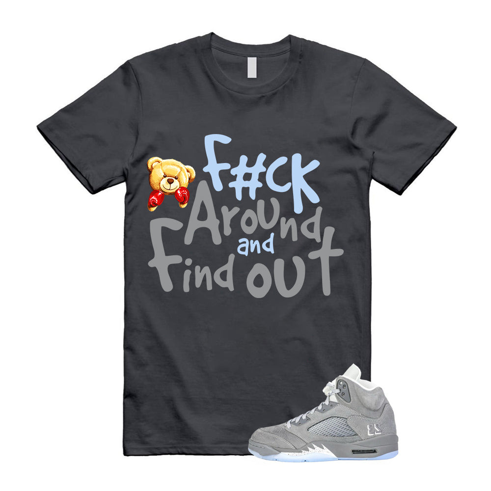 Air Jordan 5 Wolf Grey 2026 Shirt To Match Fck T-Shirt, Match Sneaker Tee