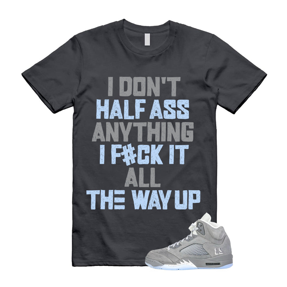 Air Jordan 5 Wolf Grey 2026 Shirt To Match Hafl T-Shirt, Match Sneaker Tee
