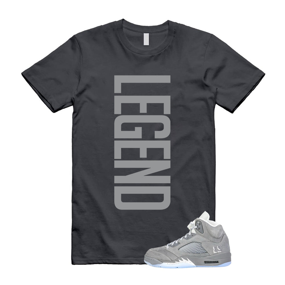 Air Jordan 5 Wolf Grey 2026 Shirt To Match Legend T-Shirt, Match Sneaker Tee