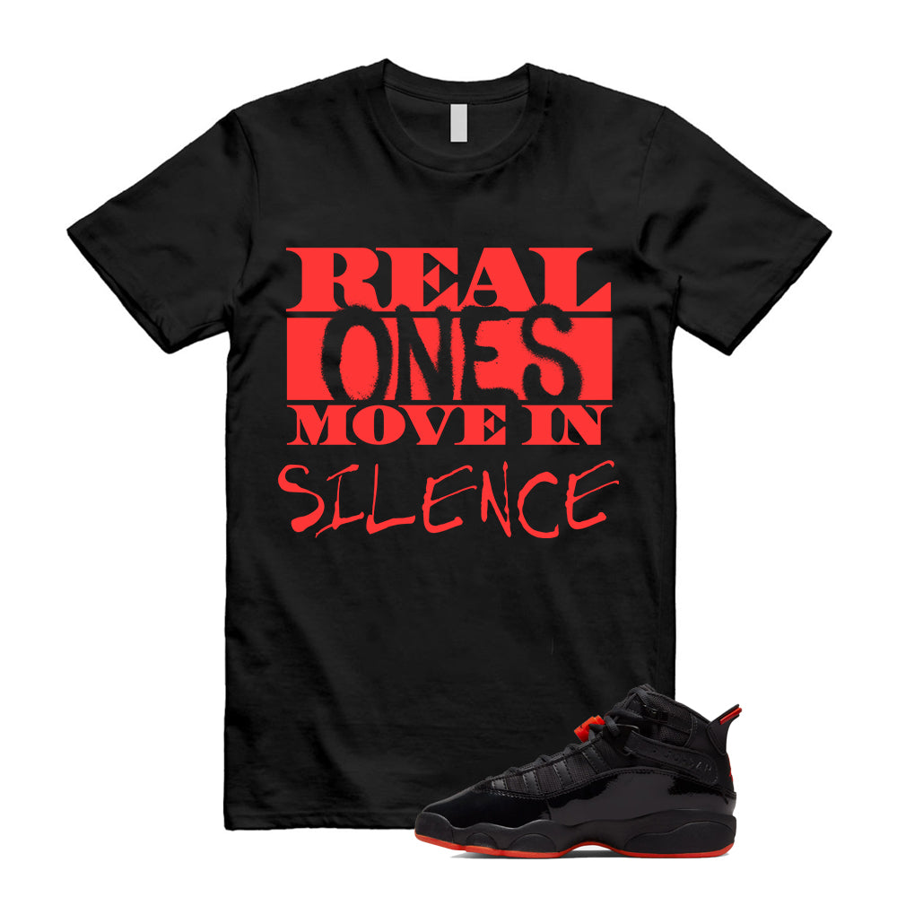 Jordan 6 Rings Black Infrared Shirt To Match Real T-Shirt, Match Sneaker Tee