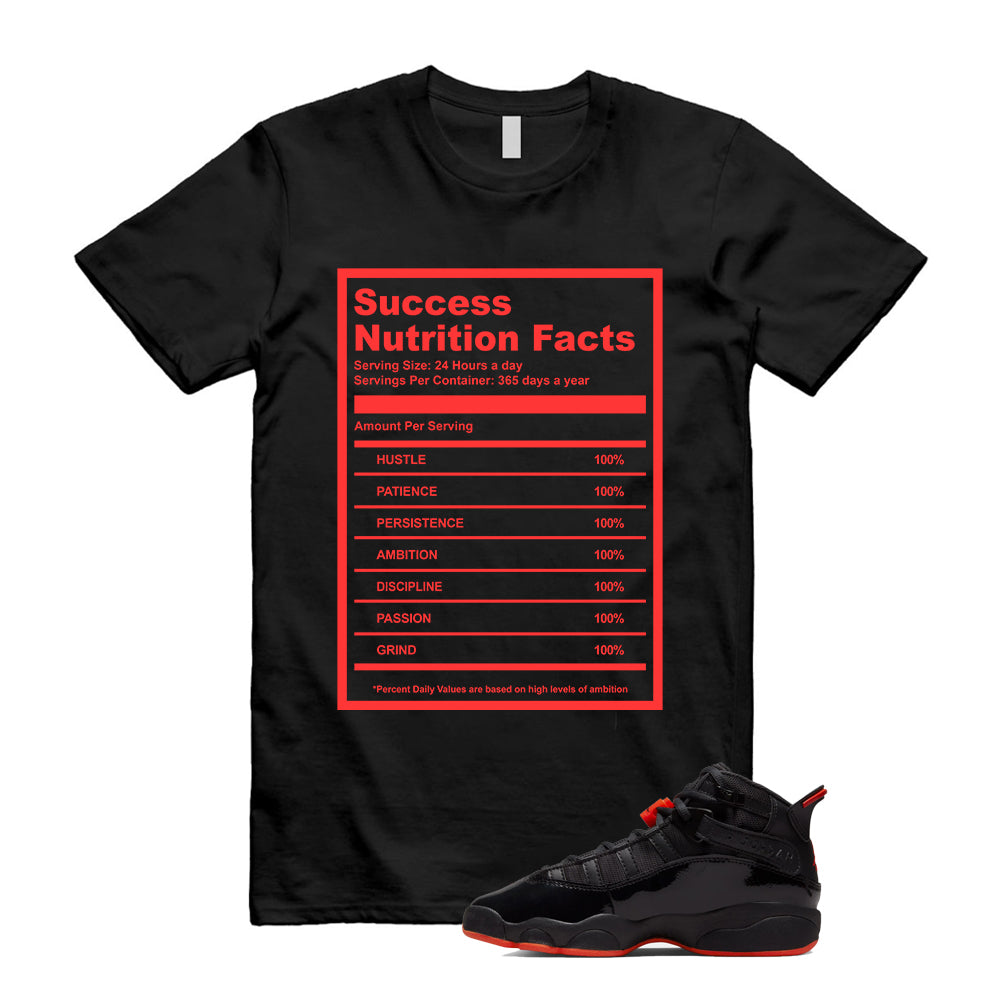 Jordan 6 Rings Black Infrared Shirt To Match Succ T-Shirt, Match Sneaker Tee
