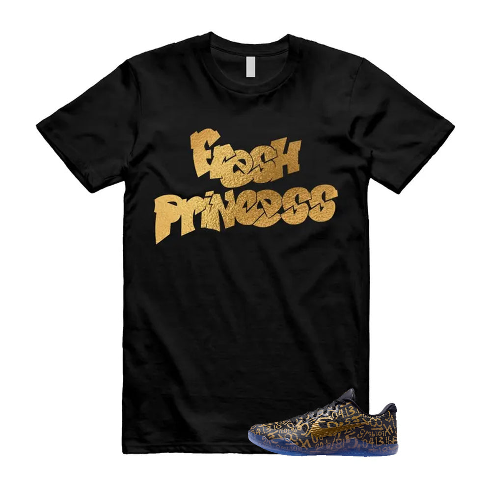 11 Protro Black And Metallic Gold 2026 Shirt To Match Fresh Princess T-Shirt, Match Sneaker Tee