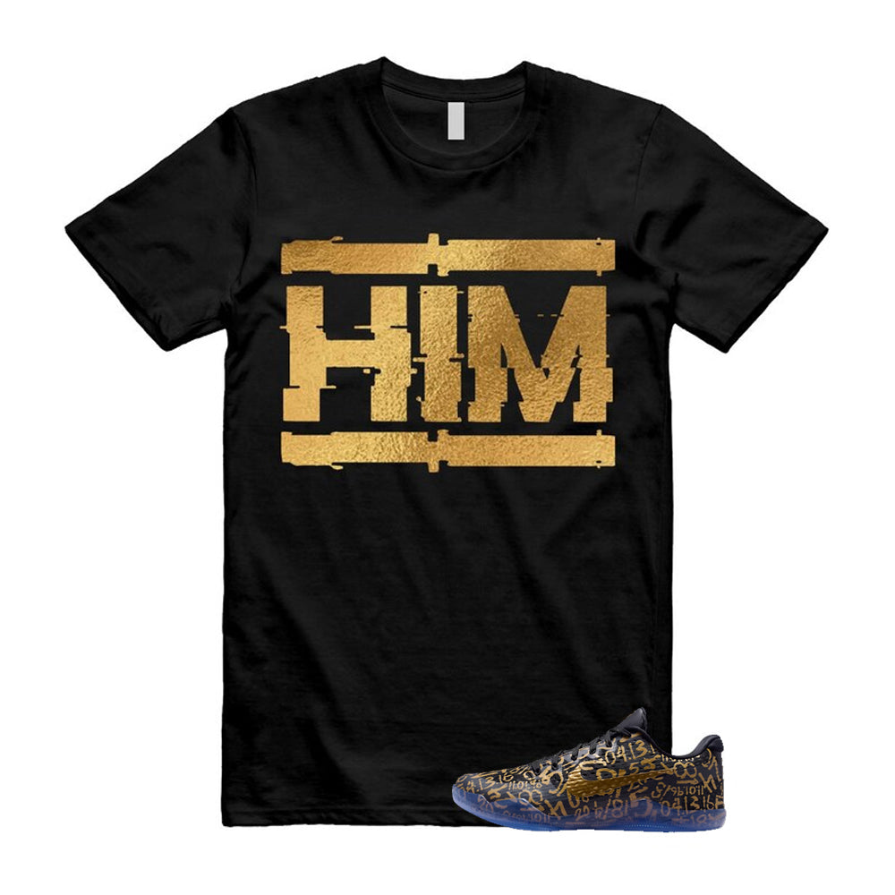 11 Protro Black And Metallic Gold 2026 Shirt To Match Him T-Shirt, Match Sneaker Tee