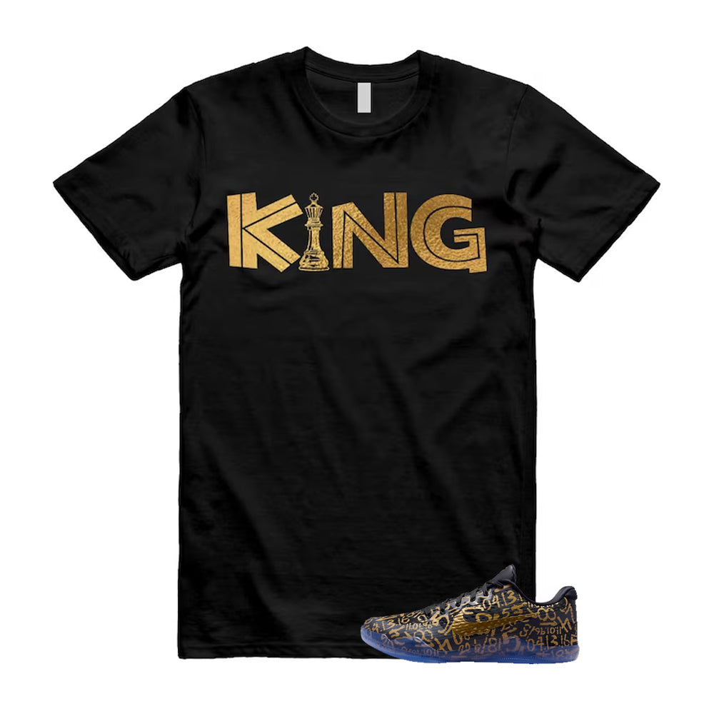 11 Protro Black And Metallic Gold 2026 Shirt To Match King T-Shirt, Match Sneaker Tee