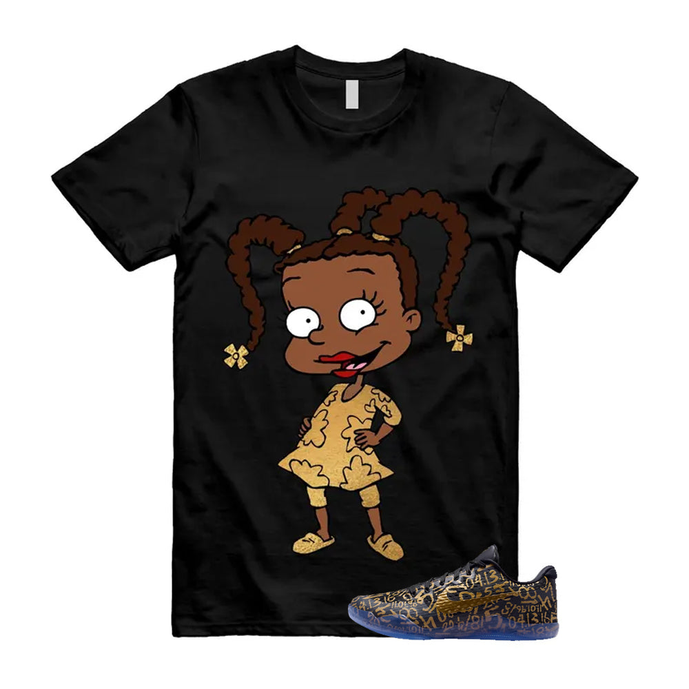 11 Protro Black And Metallic Gold 2026 Shirt To Match Susie T-Shirt, Match Sneaker Tee
