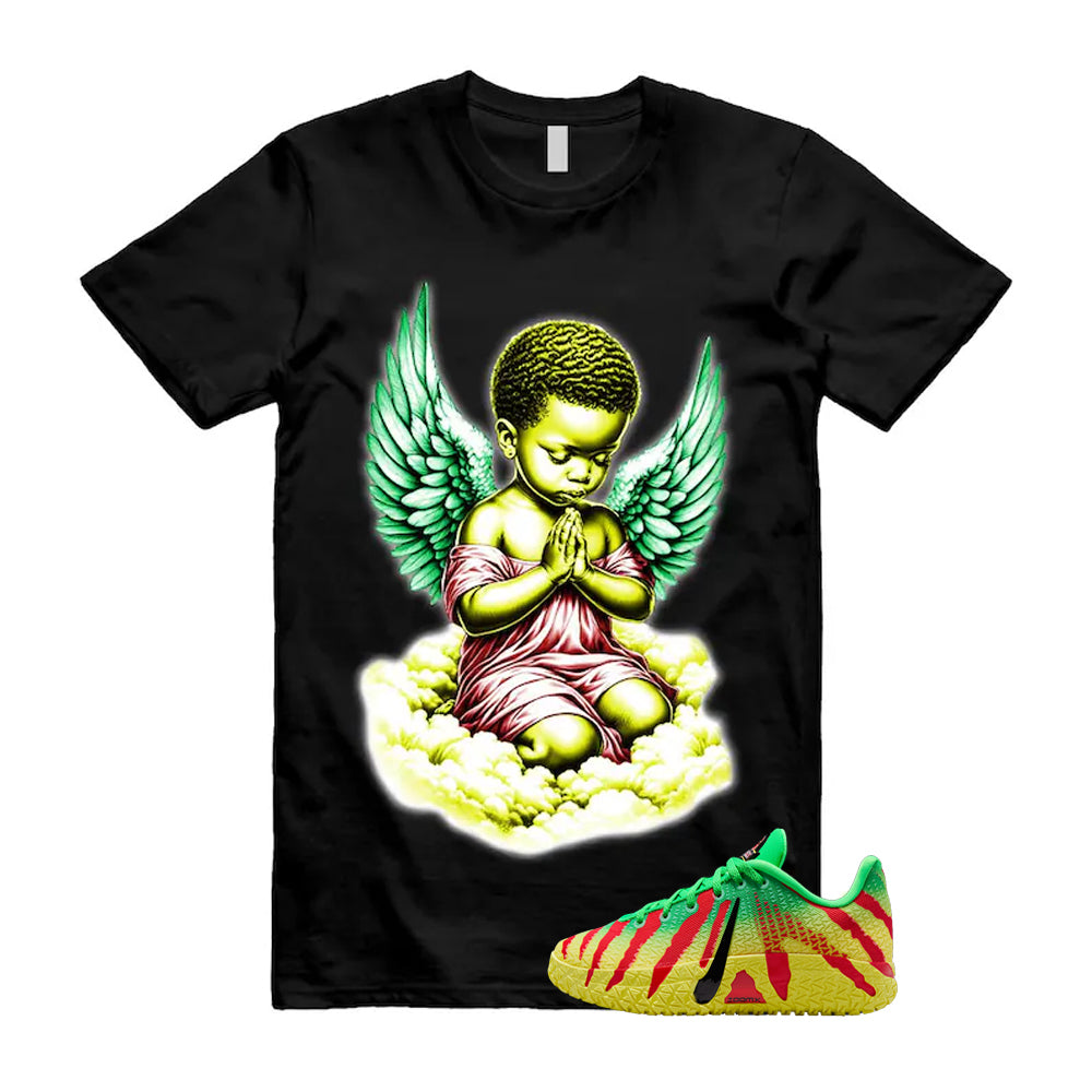 Ja 3 Explorer Green Spark Black University Red Dynamic Yellow 2026 Shirt To Match Angel T-Shirt, Match Sneaker Tee