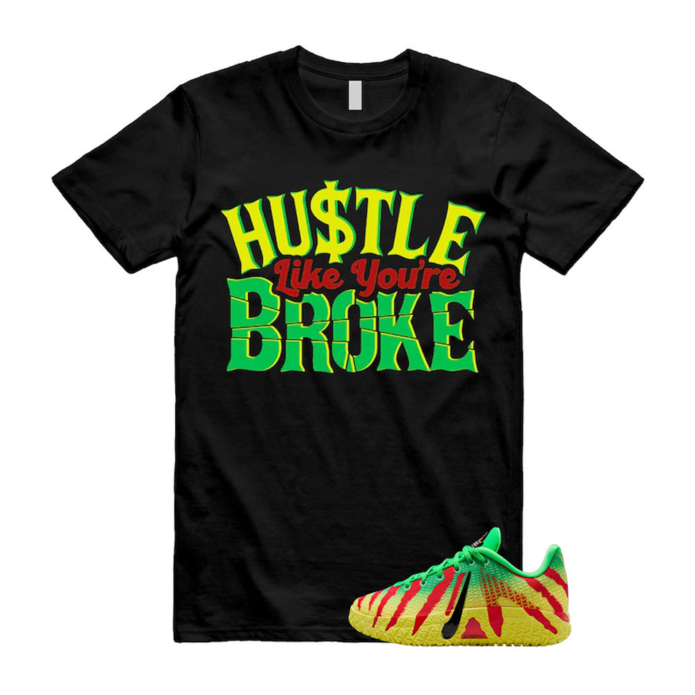 Ja 3 Explorer Green Spark Black University Red Dynamic Yellow 2026 Shirt To Match Broke T-Shirt, Match Sneaker Tee