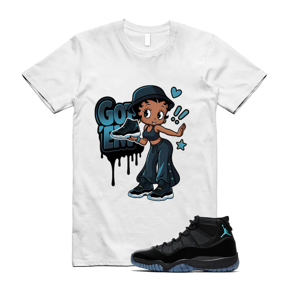 Air Jordan 11 Retro Gamma Blue Shirt to Match Got Em, 378037-006 Match Sneaker Tee