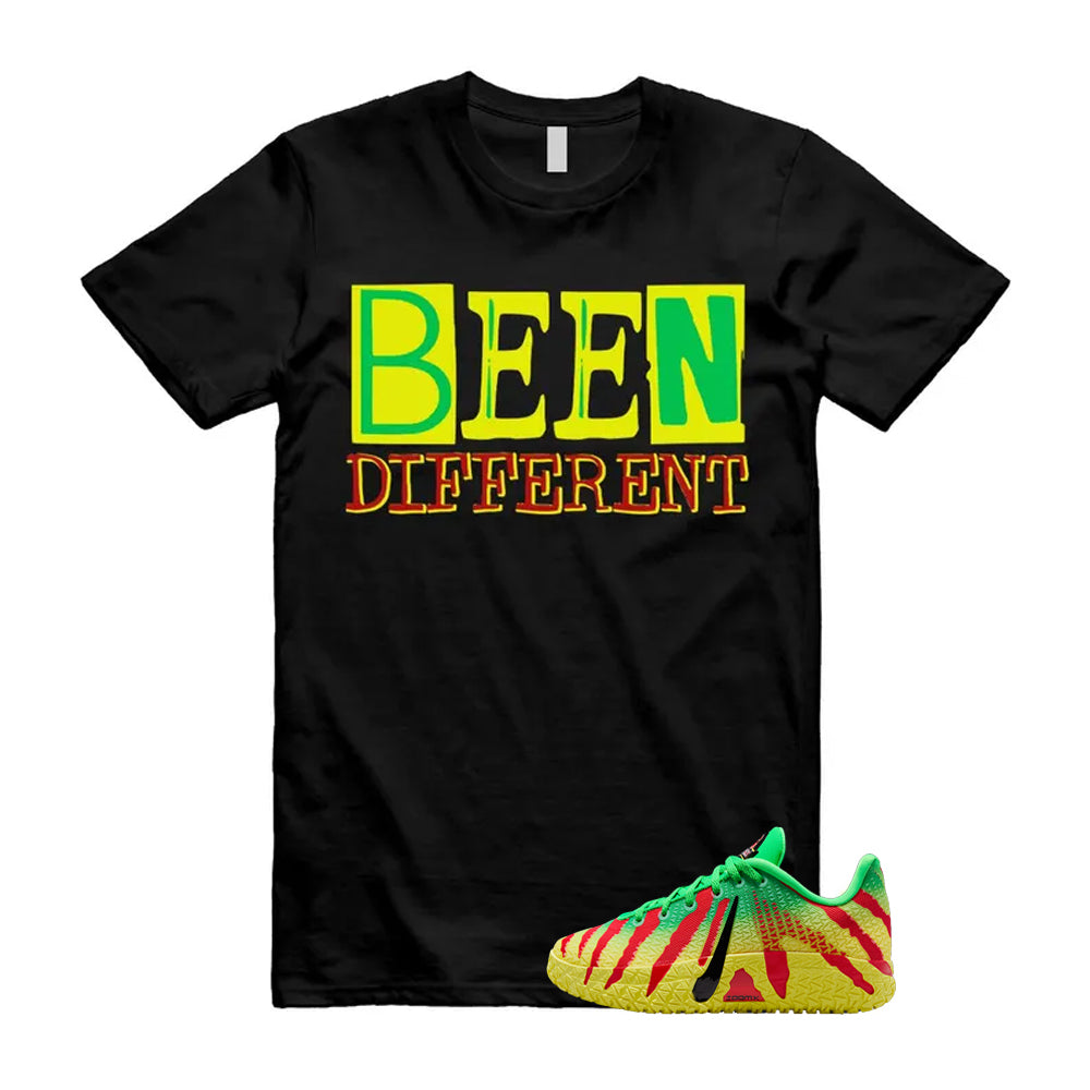 Ja 3 Explorer Green Spark Black University Red Dynamic Yellow 2026 Shirt To Match Been Different T-Shirt, Match Sneaker Tee