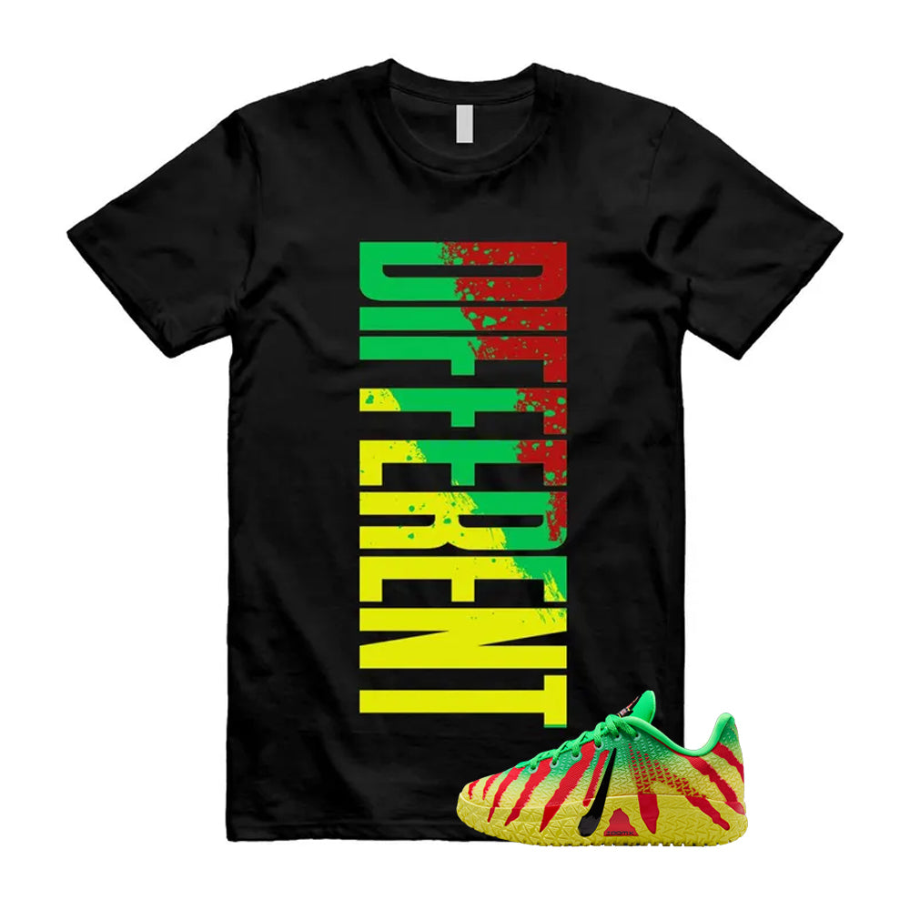 Ja 3 Explorer Green Spark Black University Red Dynamic Yellow 2026 Shirt To Match Different T-Shirt, Match Sneaker Tee