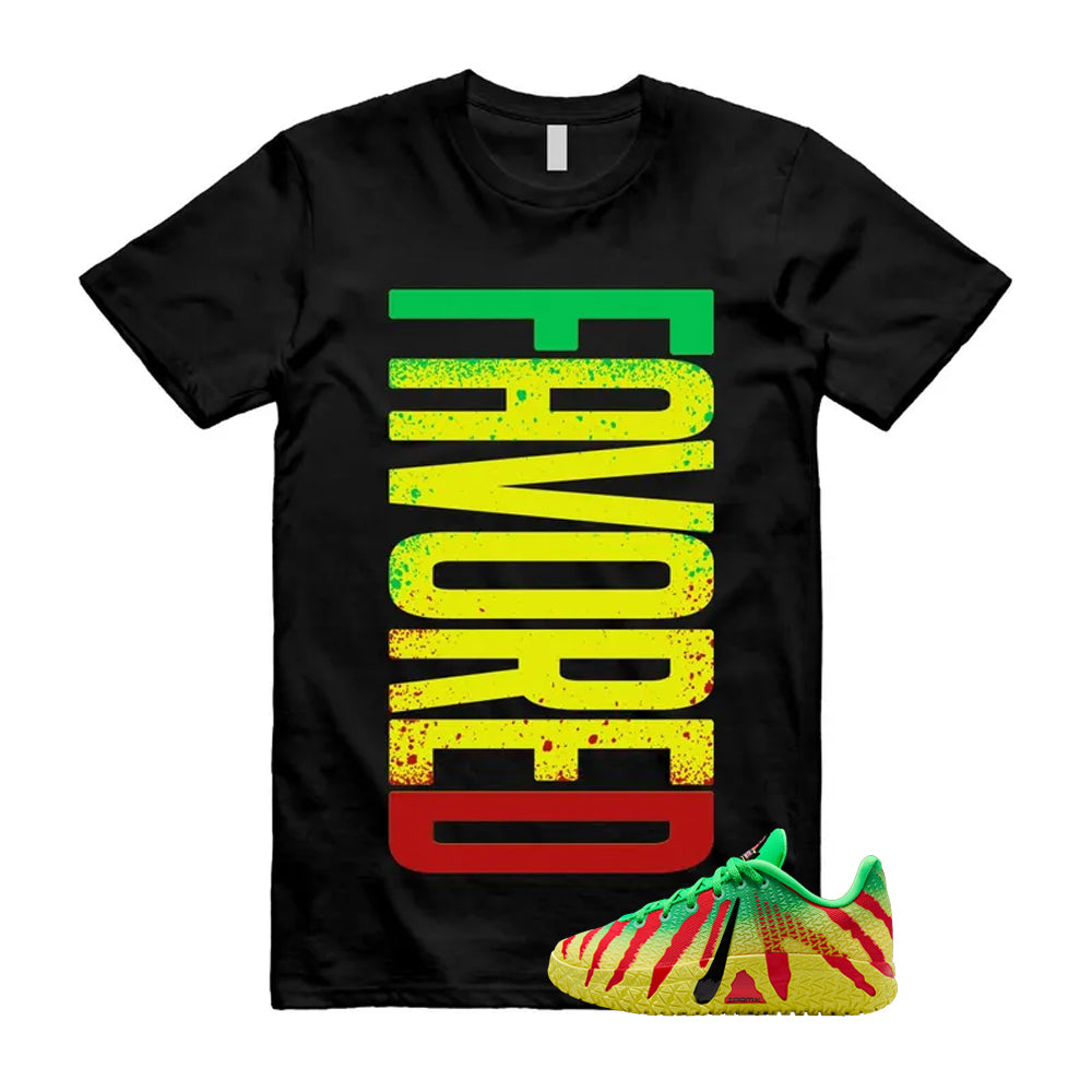 Ja 3 Explorer Green Spark Black University Red Dynamic Yellow 2026 Shirt To Match Favored T-Shirt, Match Sneaker Tee