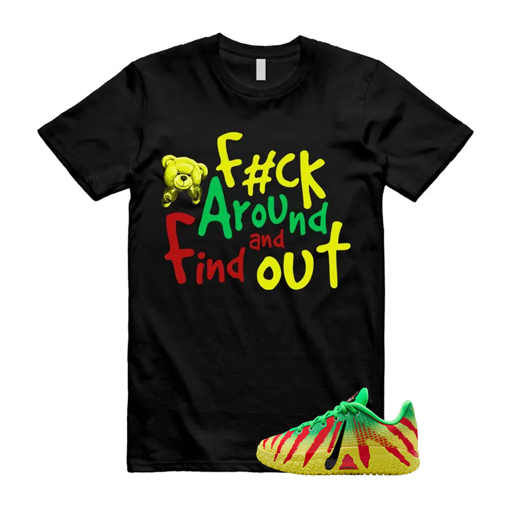 Ja 3 Explorer Green Spark Black University Red Dynamic Yellow 2026 Shirt To Match Fck T-Shirt, Match Sneaker Tee