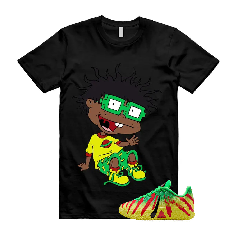 Ja 3 Explorer Green Spark Black University Red Dynamic Yellow 2026 Shirt To Match Finster T-Shirt, Match Sneaker Tee