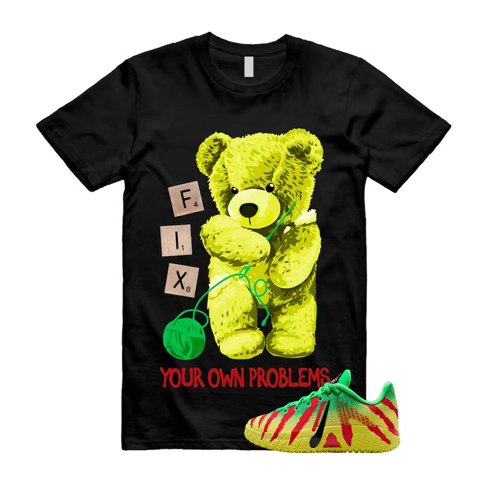 Ja 3 Explorer Green Spark Black University Red Dynamic Yellow 2026 Shirt To Match Fix T-Shirt, Match Sneaker Tee