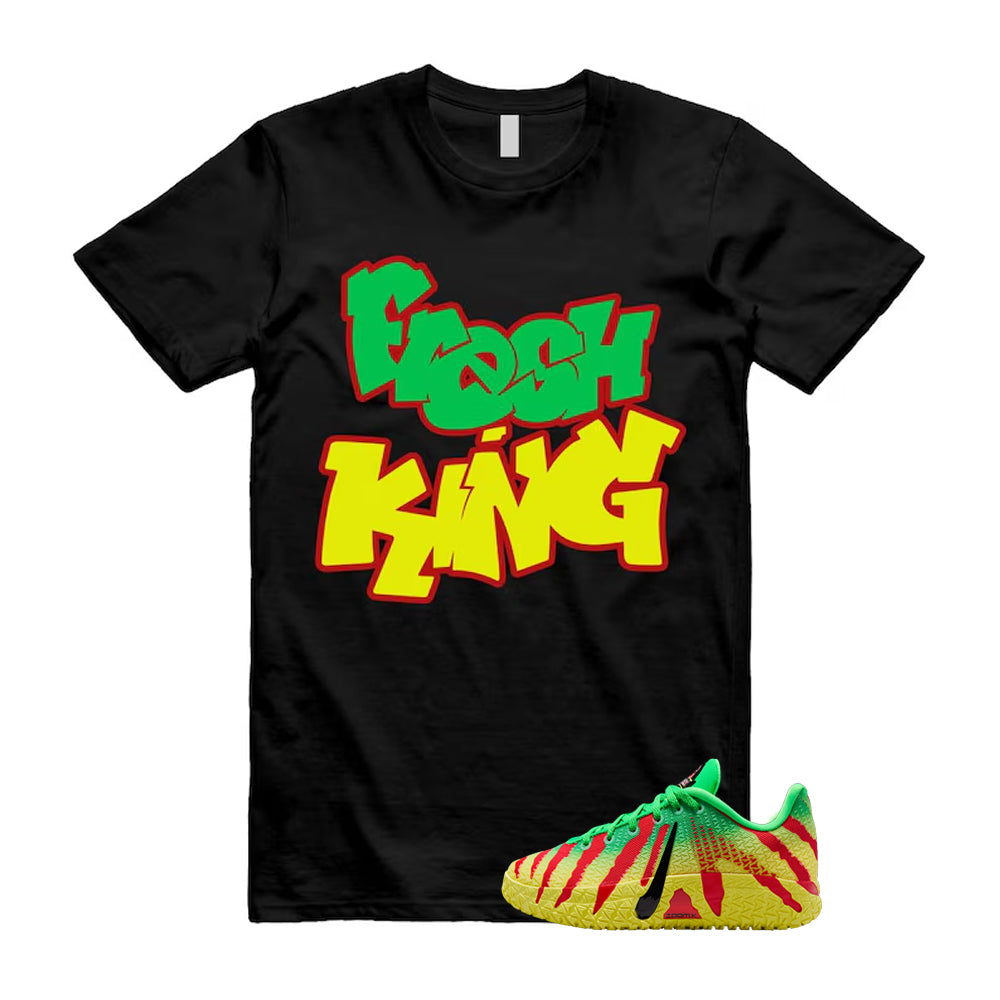 Ja 3 Explorer Green Spark Black University Red Dynamic Yellow 2026 Shirt To Match Fresh King T-Shirt, Match Sneaker Tee