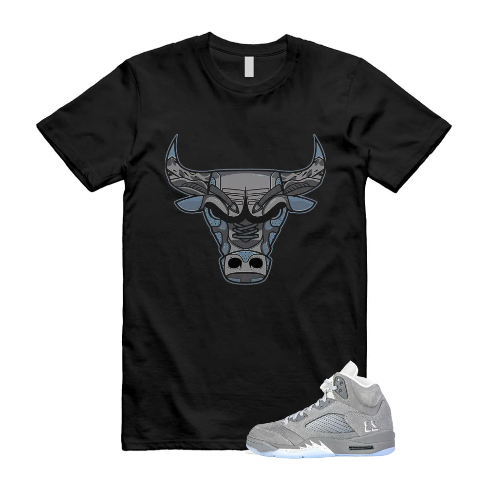 Air Jordan 5 Wolf Grey 2026 Shirt To Match Bull T-Shirt, Match Sneaker Tee