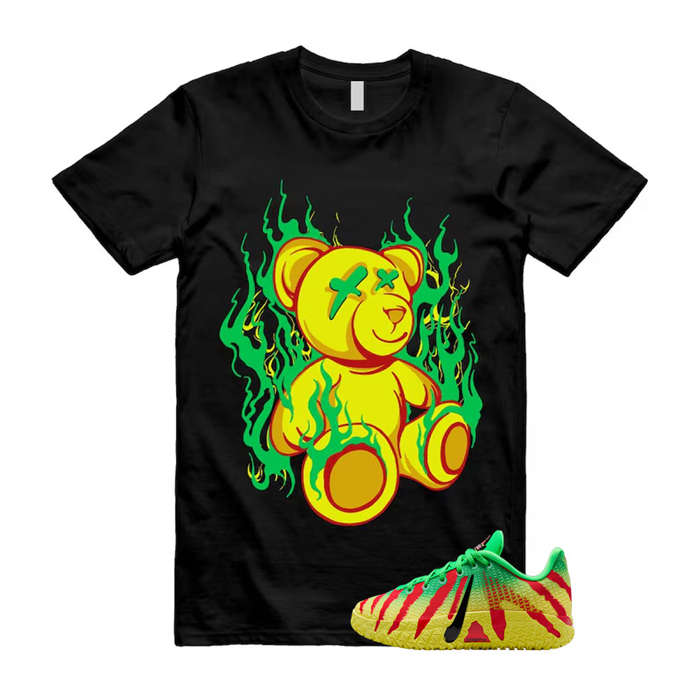 Ja 3 Explorer Green Spark Black University Red Dynamic Yellow 2026 Shirt To Match Lit T-Shirt, Match Sneaker Tee