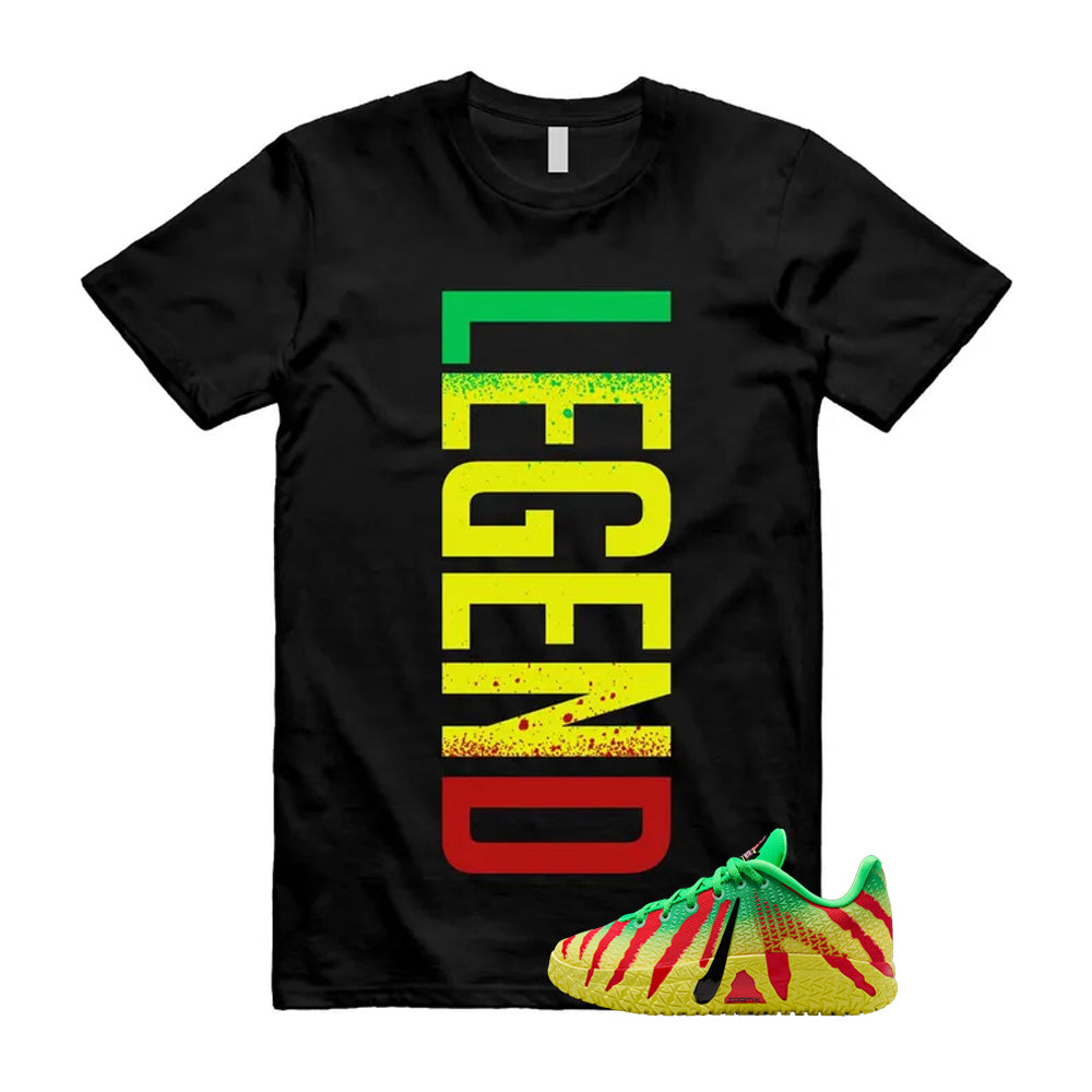 Ja 3 Explorer Green Spark Black University Red Dynamic Yellow 2026 Shirt To Match Legend T-Shirt, Match Sneaker Tee