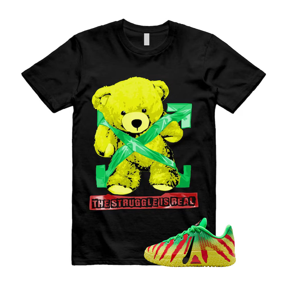 Ja 3 Explorer Green Spark Black University Red Dynamic Yellow 2026 Shirt To Match Struggle T-Shirt, Match Sneaker Tee