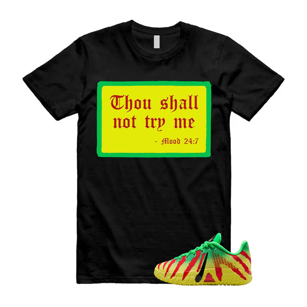 Ja 3 Explorer Green Spark Black University Red Dynamic Yellow 2026 Shirt To Match Mood T-Shirt, Match Sneaker Tee