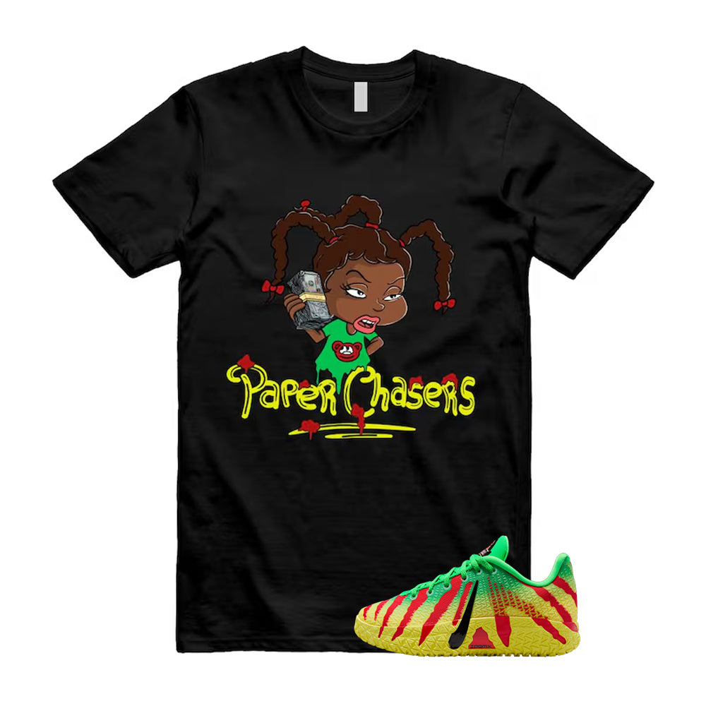 Ja 3 Explorer Green Spark Black University Red Dynamic Yellow 2026 Shirt To Match Paper Chasers T-Shirt, Match Sneaker Tee