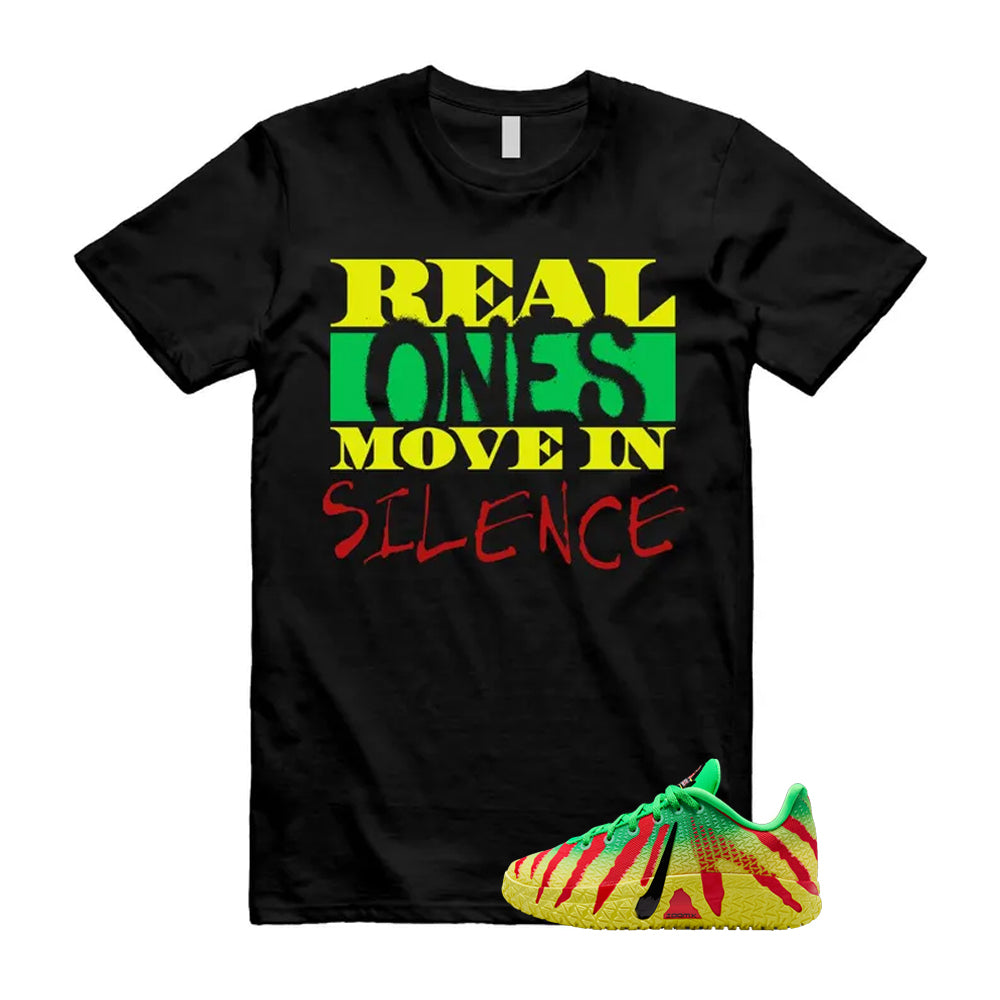 Ja 3 Explorer Green Spark Black University Red Dynamic Yellow 2026 Shirt To Match Real T-Shirt, Match Sneaker Tee