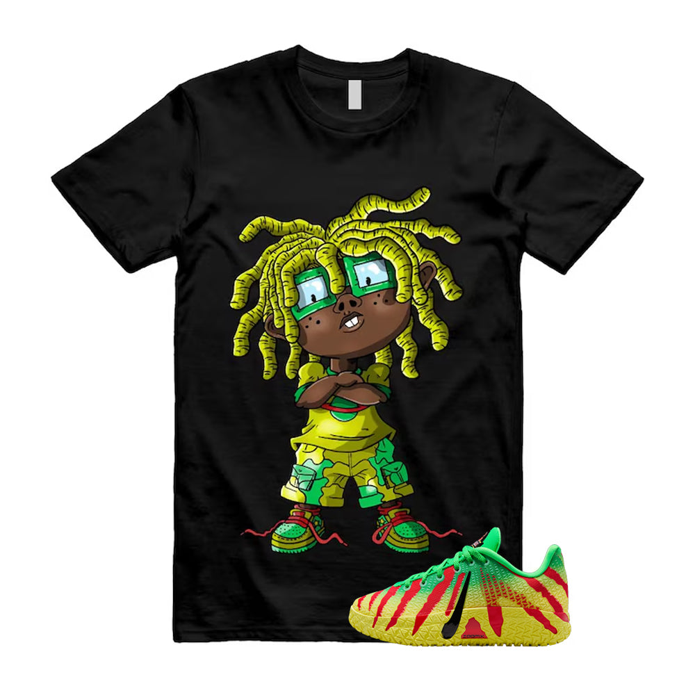 Ja 3 Explorer Green Spark Black University Red Dynamic Yellow 2026 Shirt To Match Chongo T-Shirt, Match Sneaker Tee