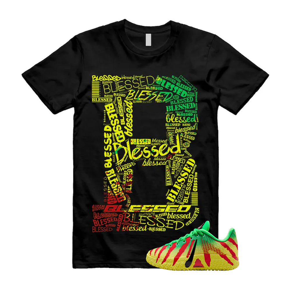 Ja 3 Explorer Green Spark Black University Red Dynamic Yellow 2026 Shirt To Match B Blessed T-Shirt, Match Sneaker Tee